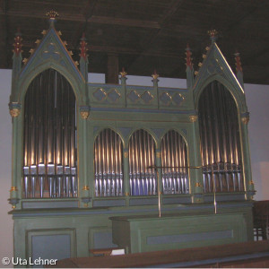 Orgel in der St. Georgskirche Oberampfrach